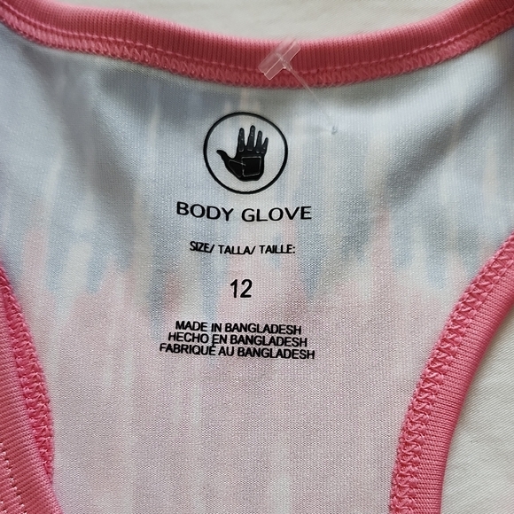 Body Glove Pink and White Tank Top - Picture 2 of 4